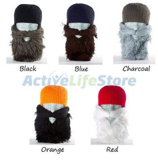 Spacecraft Scout Mask Beanie with Beard One Size All Colors