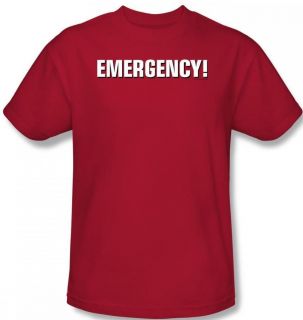   Kid Youth SIZES Emergency Title Logo TV Show Title T shirt top tee
