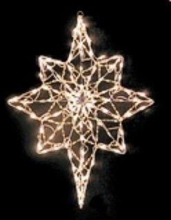 lighted outdoor stars in Collectibles