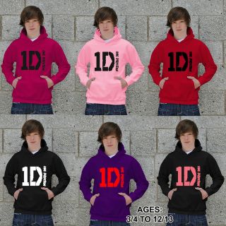 One Direction Hoodies   Baby Pink/Purple/Bl​ack/Red 1D hoodies   All 