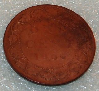 1906 Canada Canadian PENNY 1 one CENT LARGE cent COIN