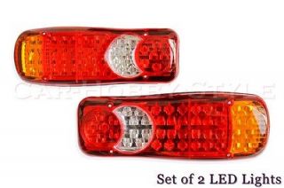   24V LED Rear Tail Stop Lights Lamps Trailer Truck Lorry Tipper   026