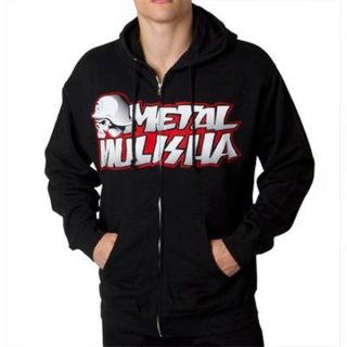 Metal Mulisha New Paint Zip Up Fleece Hoodie Black clothing mens fmx 