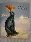 Michael Parkes Art Book Paintings Drawings Lithographs 1977 1992