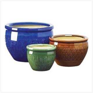 outdoor ceramic flower pots