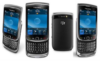 WholeSALE LOT of 5 BlackBerry TORCH 9800  UNLOCKED T Mobile & AT&T GSM 