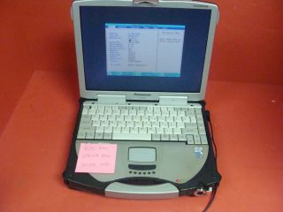 PANASONIC TOUGHBOOK CF 28 Laptop Computer with HDD, Caddy and Battery 