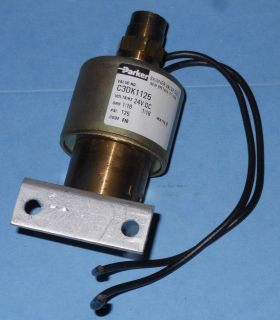   Valve Div.  Direct Acting, 3 Way, 24 VDC Coiled, Solenoid Valve