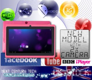   PINK Android 4.0 Tablet PC Capacitive Touch Screen MiD Pad eReader