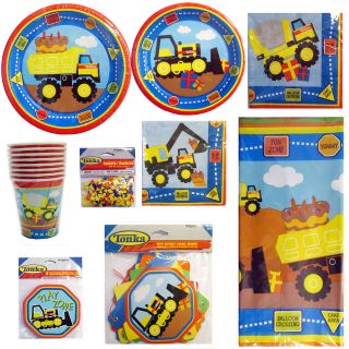 TONKA Construction Birthday Party Supplies ~ Pick 1 or Many to Create 