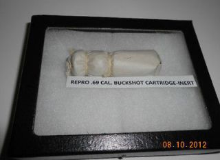 69 Cal Inert Reproduction Civil War Musket Buck and Ball Paper 