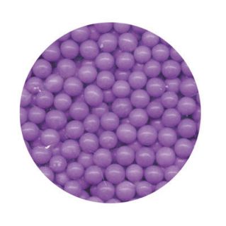LAVENDER PURPLE EDIBLE PEARLS BEADS SUGAR by CK PRODUCTS 4 oz