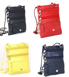   Purse Organizer Shoulder Bag 4 Pocket Micro Handbag Travel Wallet