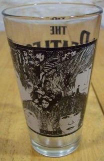 VINTAGE STYLE THE BEATLES REVOLVER Album Cover PINT DRINKING GLASS CUP 