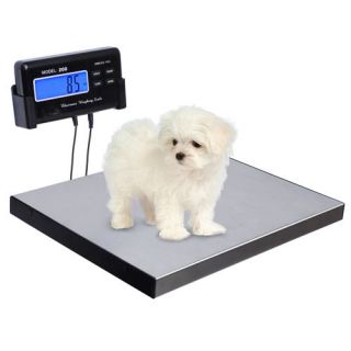 440 lbs Digital Scale Vet Veterinary Animal Pet Dog Cat Livestock New 