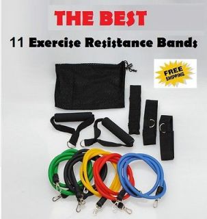   Sport Exercise Workout Gym Resistance Bands Equipment Fitness Elastic