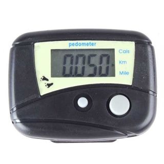 Run Walking Distance Calorie Step Counter LCD Pedometer
