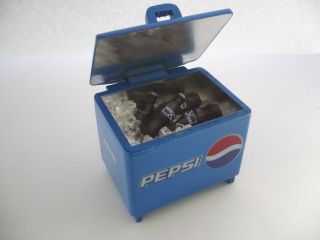 PEPSI COOLER ICE CHEST Dollhouse Miniatures Drink Soda