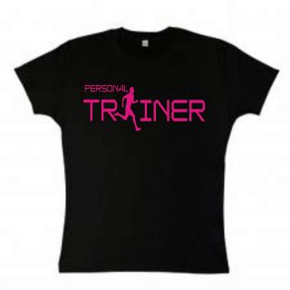 Personal Trainer Female T Shirt   Gym, Sport, Athlete, Fitness All 
