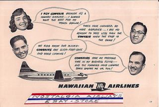 Collectibles  Transportation  Aviation  Airlines  Hawaiian 