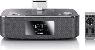 PHILIPS DC291/37 DOCKING SYSTEM FOR IPOD WITH ALARM CLOCK & FM TUNER