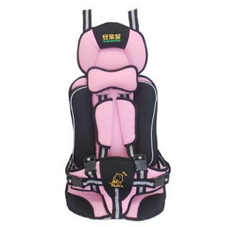 Pink Baby Child Car Safe Safety Booster Harness Seat Cover Cushion VPA 