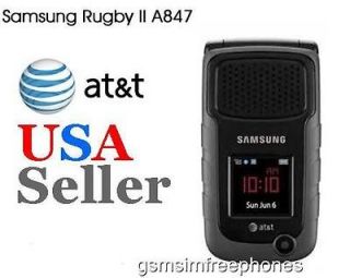   Rugby II 3G AT&T (UNLOCKED) GPS CELLULAR PHONE BUNDLE TMOBILE/ROGER
