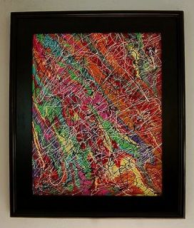 Original Abstract Expressionism Painting by Carmen Rowe   Jackson 