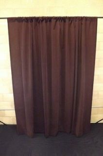 New Brown Velvet Custom Made Panel Drape Huge Theater Stage Curtain 