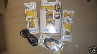 Philips 6ft DVI HDMI conversion cable 24k Gold plated High Definition 