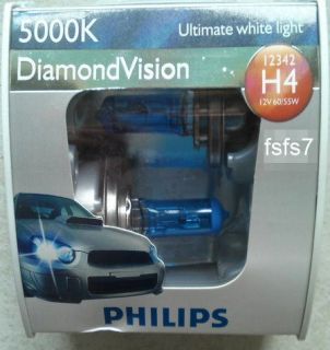 Philips Philips H4 Halogen Auto Car Head Light Bulb Kit 5000K #3