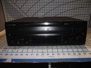 PIONEER CD CDV LD LASER DISC PLAYER #CLD D502 FOR PARTS OR REPAIR