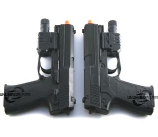 NEW AIRSOFT PISTOLS 200 FPS HAND GUN W/ LASER 6MM BB