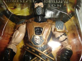 Mortal Kombat Deception Scorpion ninja action figure by Jazwares (2005 