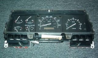   Bronco F150 V8 Gas MPH Instrument Cluster Speedometer Tach 1997 F250HD