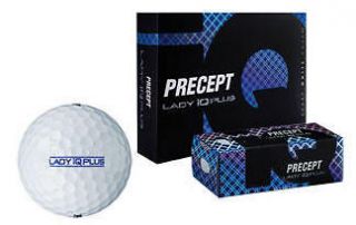   Precept IQ Plus White Golf Balls 72 Total Ladies Womens Balls New
