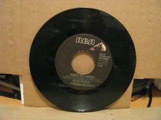 Elvis Presley Puppet On A String Wooden Heart RCA0650 VG  (45 10097)
