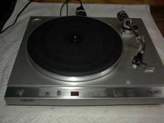 Vintage Sony Automatic Direct Drive Turntable WORKS 33 45 RPM 7 10 