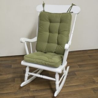 Greendale Home Fashions 5160 Moss Standard Rocking Chair Cushion Hyatt 