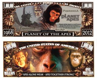 In Memory of Planet of The Apes Science Fiction Film 1968 Astronaut 