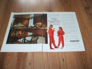 Poggenpohl kitchens 1986 2 page magazine advert