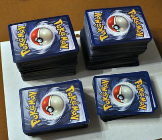 Pokemon 1000 card Lot UNSEARCHED with holos and rares, Base,Jungle,Fo 