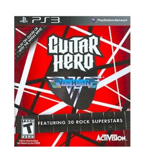   ~ Guitar Hero Van Halen Music Playstation 3 Stand Alone Video Game
