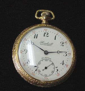 Antique Readwell/Buren 23J Gold Filled Pocket Watch