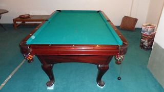 AMF PLAYMASTER POOL TABLE WITH ACCESSORIES EXCELLENT CONDITION