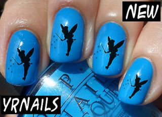 Nail WRAPS Nail Art Water Transfers Decals   Tinkerbell   S066