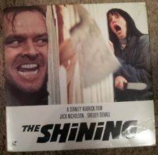 The Shining Laserdisc Video Laser Disc Stephen King Jack Nicholson