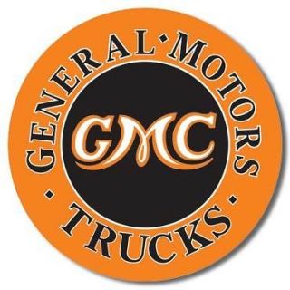 GMC GENERAL MOTORS TRUCKS VINTAGE STYLE SIGN Garage Shop BAR OFFICE 