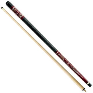 Old Western Saloon 2 pc Pool Cue Stick with Case