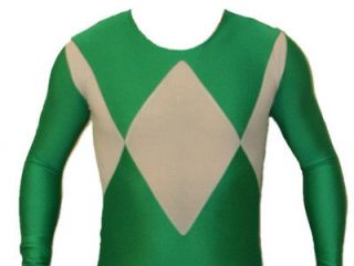 Mighty Morphin Power Rangers Green Ranger Suit Costume v2   Size LARGE 
